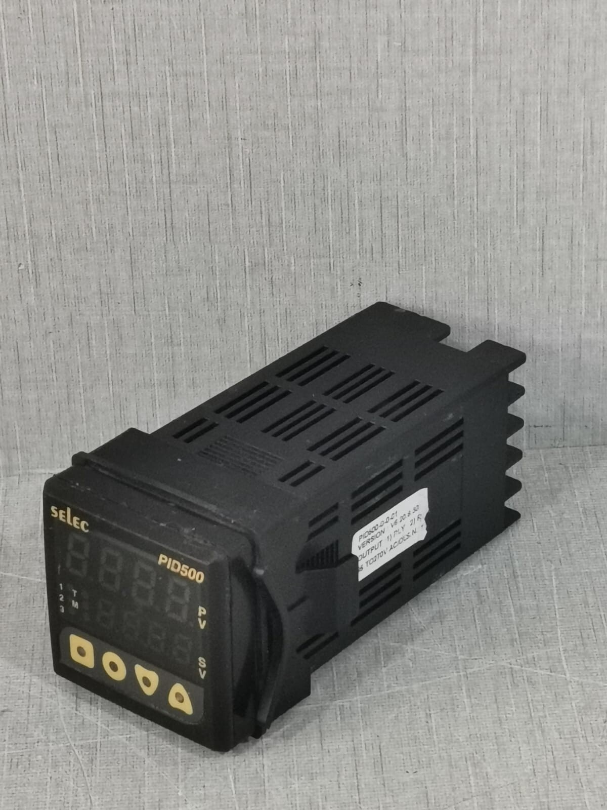 Digital RELAY-85 Selec PID500-0-0-01 Digital Temperature Controller Relay 85 TO 270V AC/DC 10