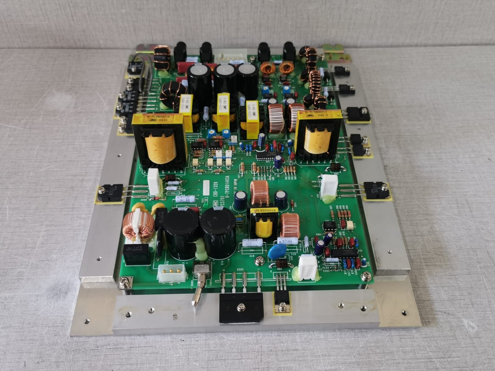 JRC CBD-1328 JRC CBD-1328 PC5701 H-7PCRD1403A Main PCB Board with Enclosure Panel 7