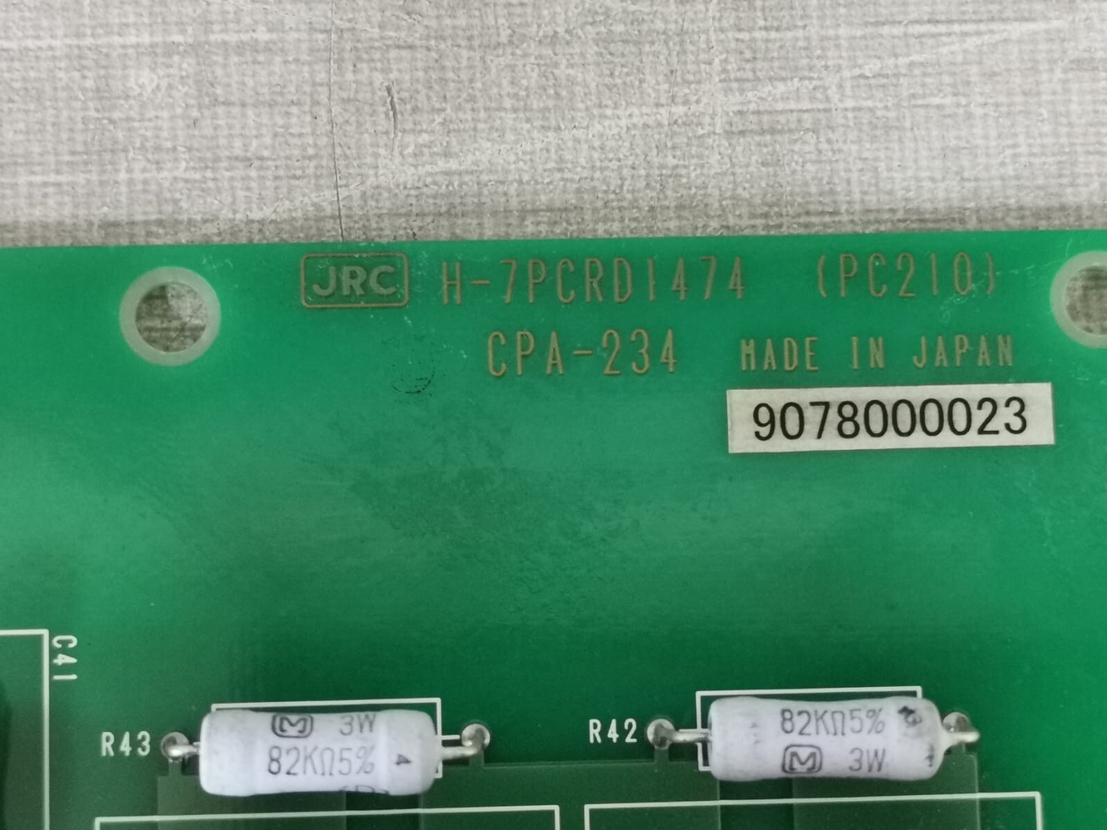 JRC CPA-234 JRC H-7PCRD1474 CPA-234 PCB BOARD 3