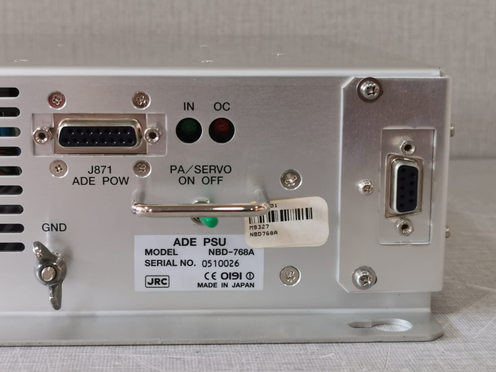 JRC ADE-PSU NBD-768A with ASC CFL-451A JRC ADE-PSU NBD-768A with ASC CFL-451A Power Unit 3