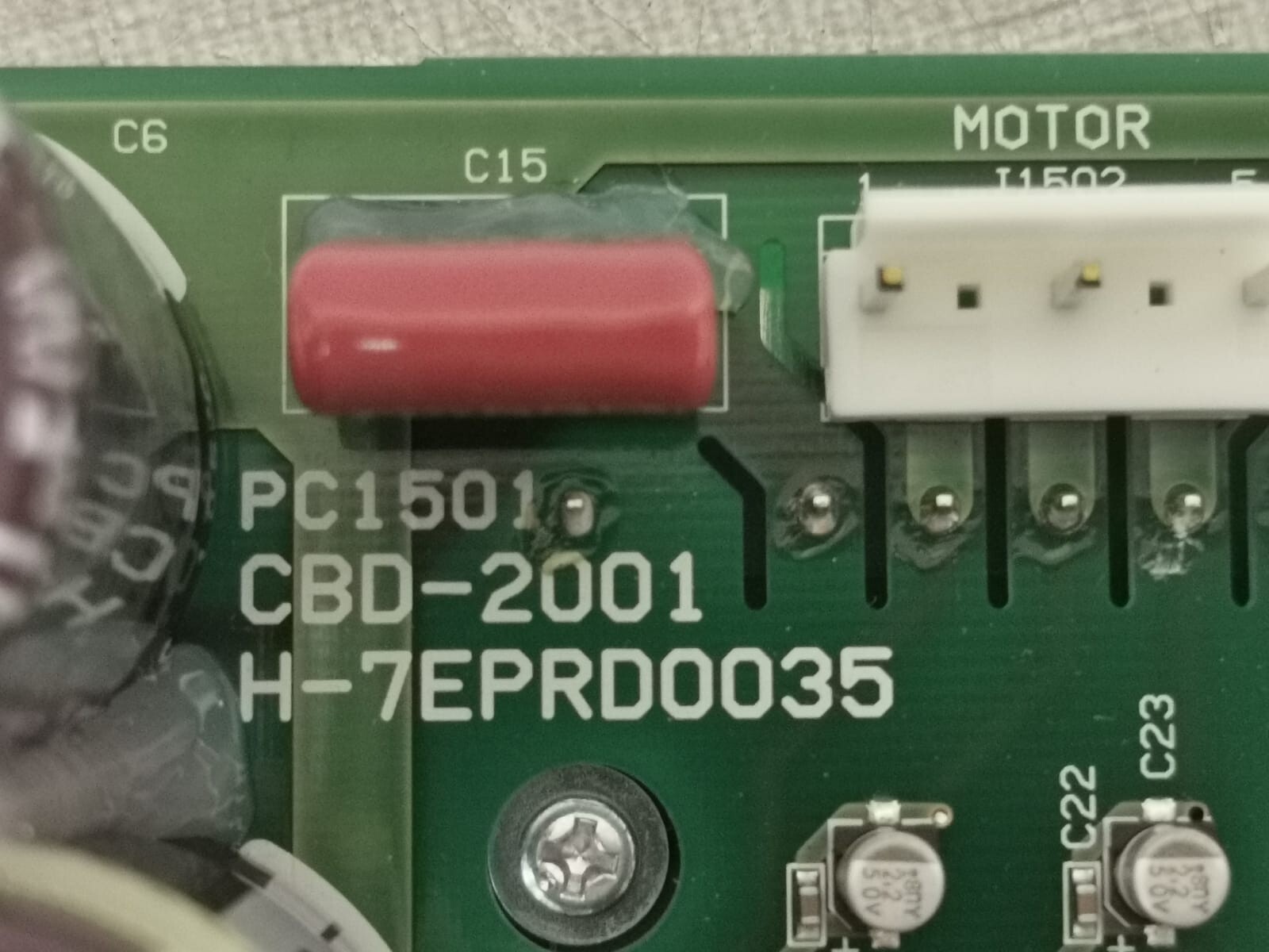 JRC CBD-2001 JRC CBD-2001 H-7EPRD0035 MOTOR DRIVER CIRCUIT 2