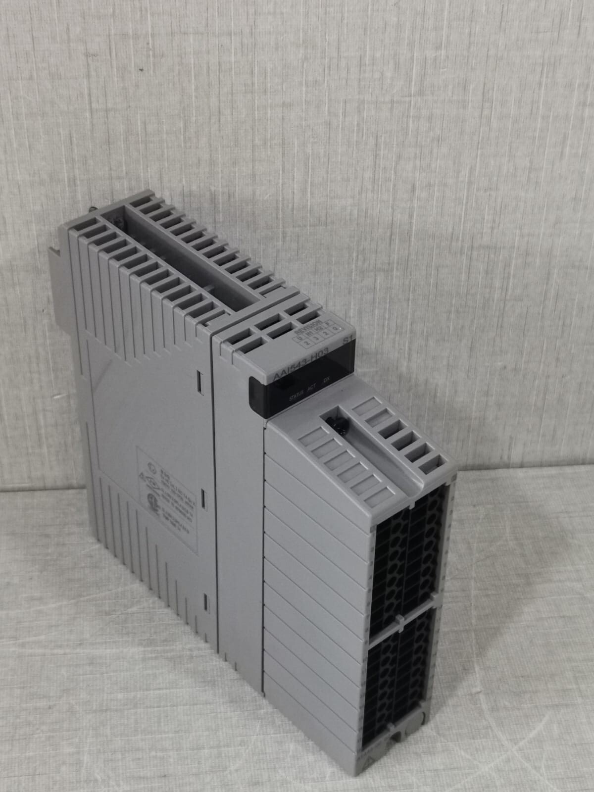 Yokogawa AAI543-H03 YOKOGAWA AAI543-H03 S1 ANALOG OUTPUT MODULE+ ATA4S-00 S2 PIN ADAPTER 4