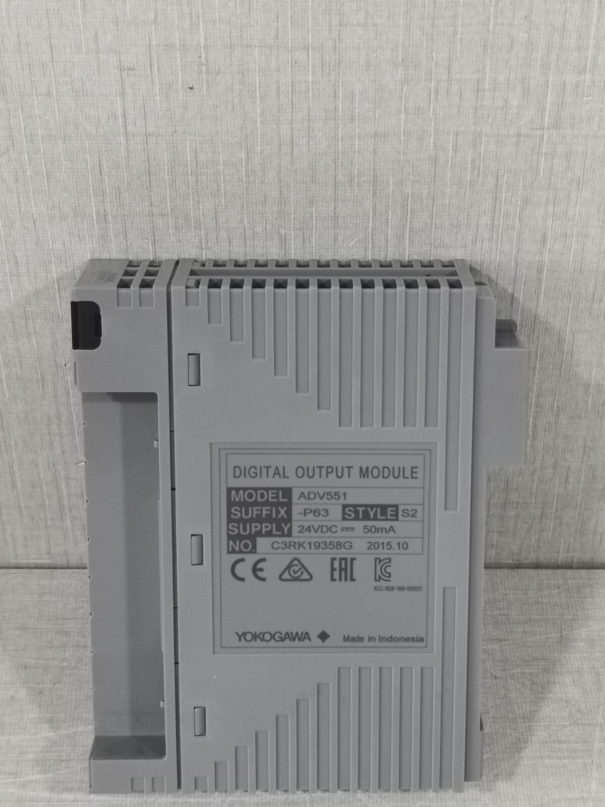 Yokogawa ADV551-P63 YOKOGAWA ADV551-P63 S2 DIGITAL OUTPUT MODULE 6