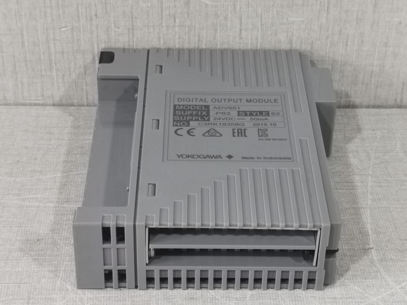 Yokogawa ADV551-P63 YOKOGAWA ADV551-P63 S2 DIGITAL OUTPUT MODULE 10