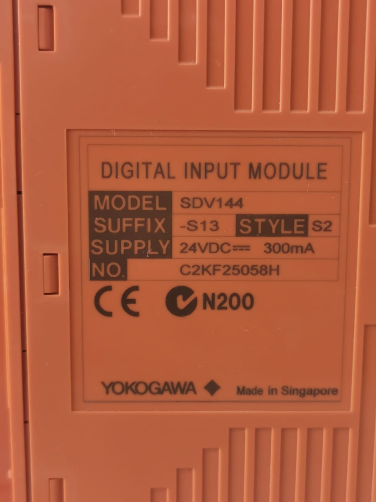 Yokogawa SDV144-S13-S2 Yokogawa SDV144-S13-S2 Digital Input Module 3