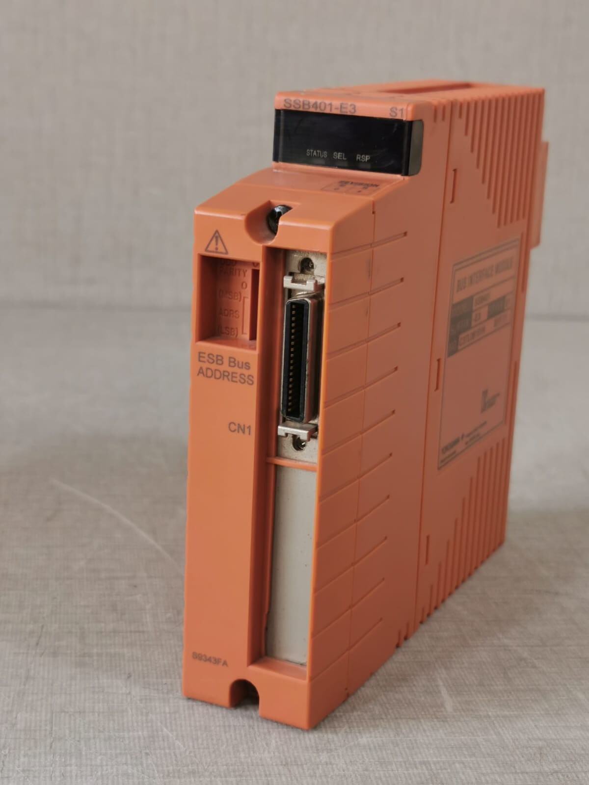 Yokogawa SSB401-E3-S1 Yokogawa SSB401-E3-S1 Bus Interface Module with S9343FA Connector/Terminal Pin 9