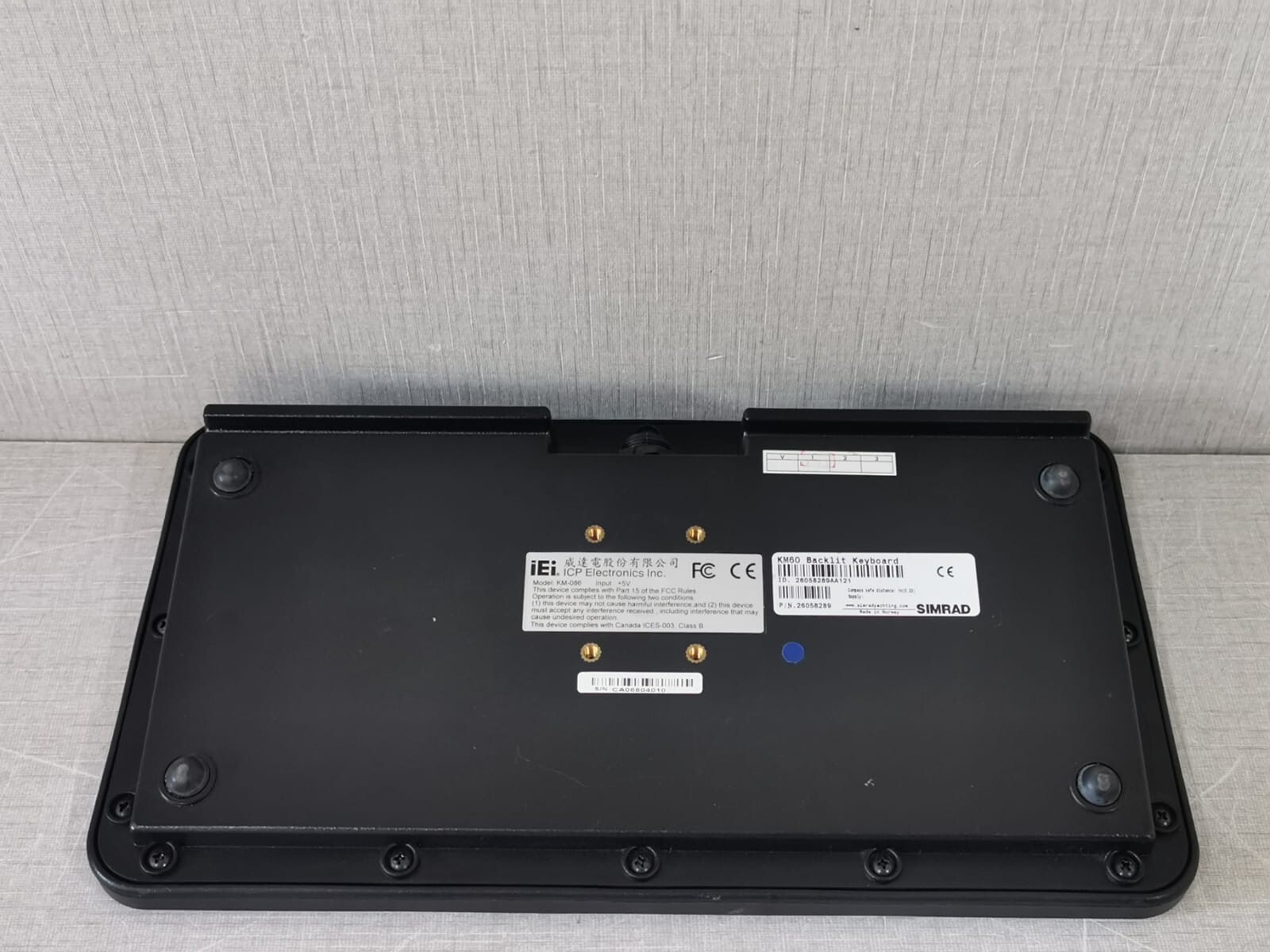 SIMRAD KM60 SIMRAD KM60 26058289 BACKLIT KEYBOARD FOR SIMRAD GB60 10