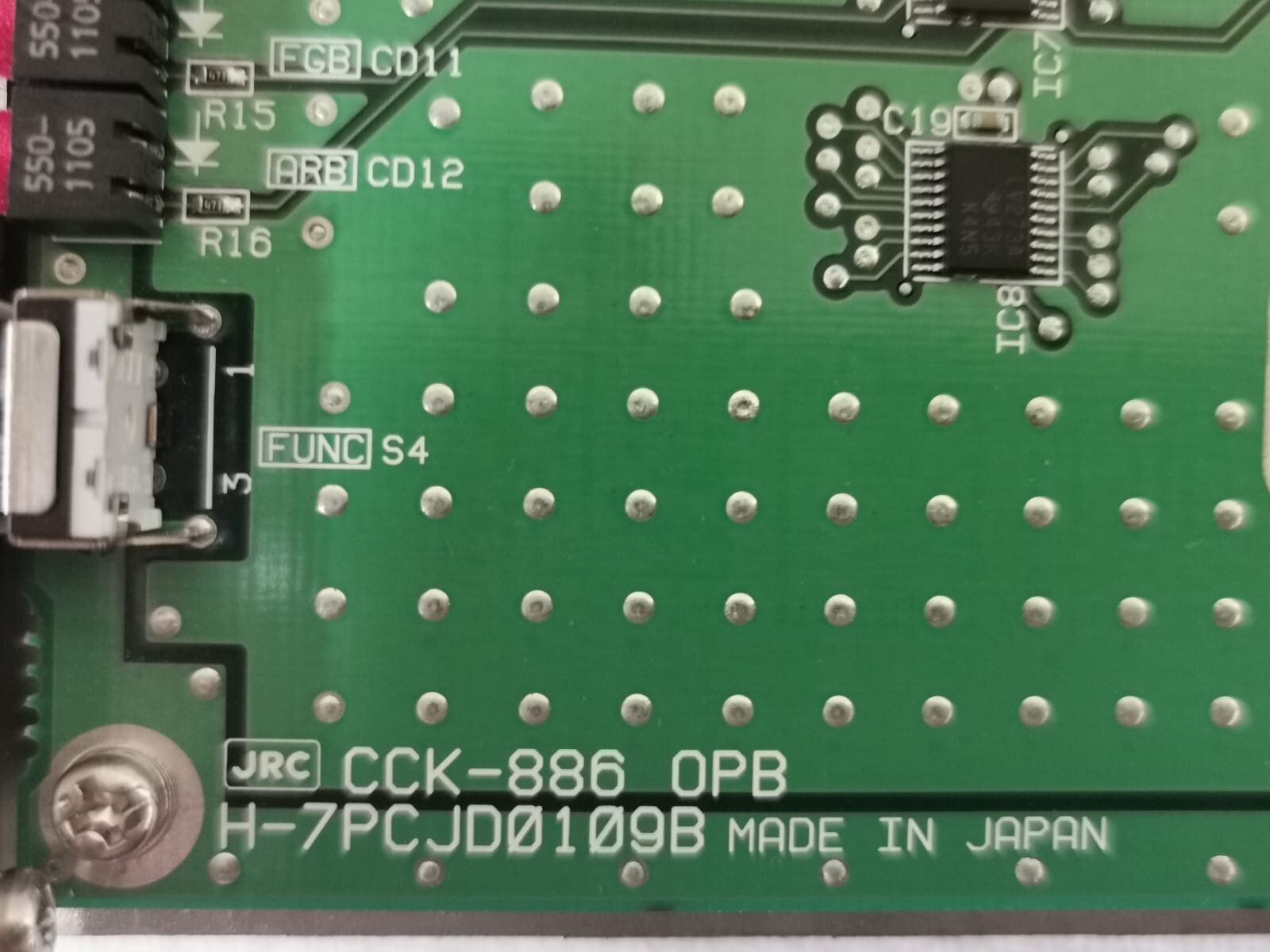JRC CCK-886 JRC CCK-886 OPB H-7PCJD0109B Main PCB Board 3