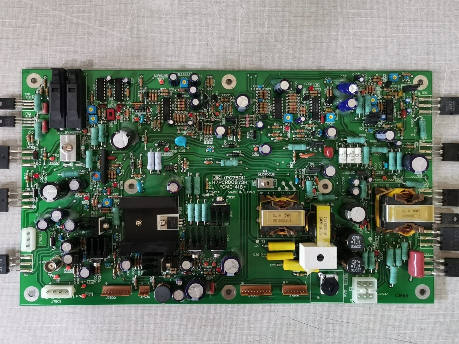 JRC CMC-416 JRC H7PCRD0873H Main PCB Board CMC-416 PC7501 5