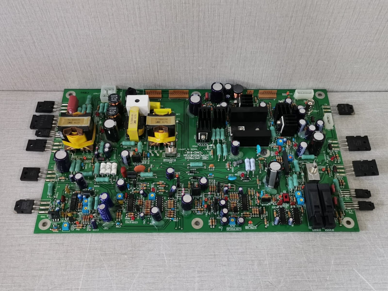 JRC CMC-416 JRC H7PCRD0873H Main PCB Board CMC-416 PC7501 7
