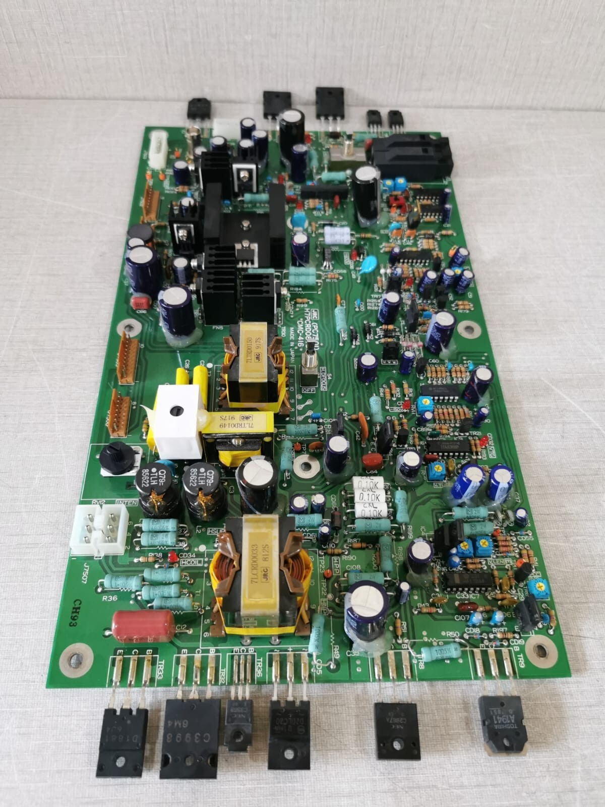JRC CMC-416 JRC H7PCRD0873H Main PCB Board CMC-416 PC7501 8