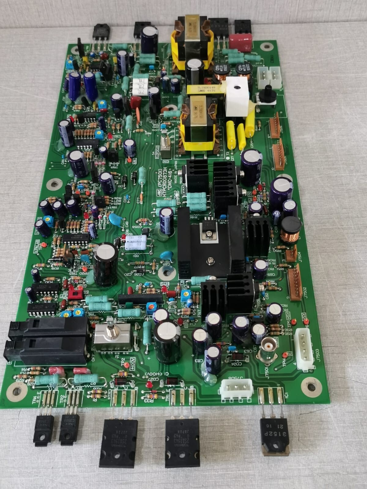 JRC CMC-416 JRC H7PCRD0873H Main PCB Board CMC-416 PC7501 9