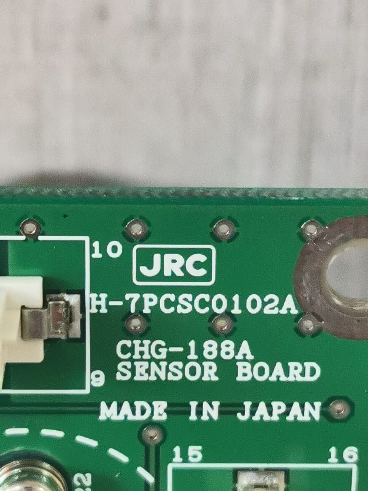 JRC H-7PCSC01020A JRC CHG-188A H-7PCSC01020A SENSOR BOARD 2