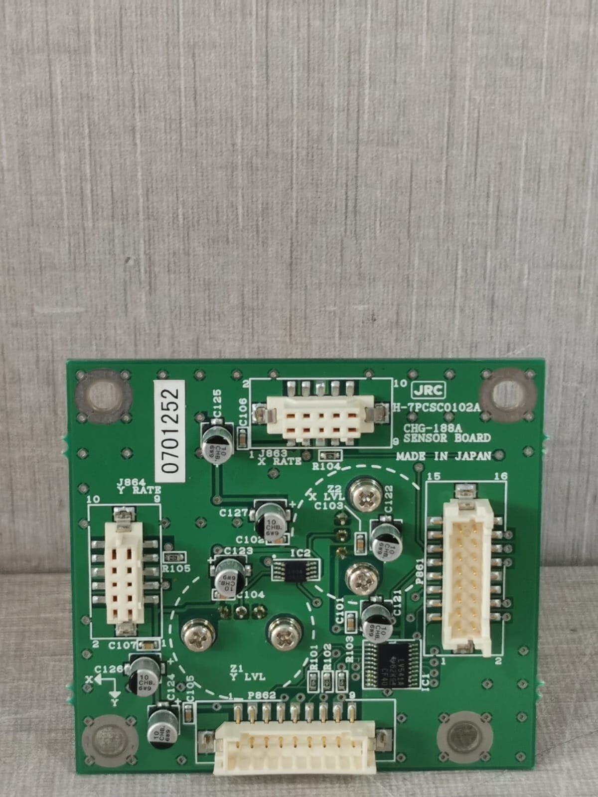 JRC CHG-188A H-7PCSC01020A SENSOR BOARD