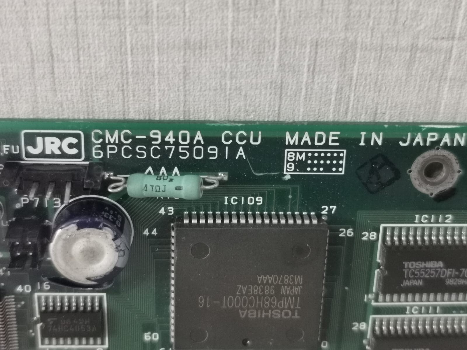 JRC 6PCSC7509IA JRC CMC-940A CCU 6PCSC7509IA PCB BOARD 2