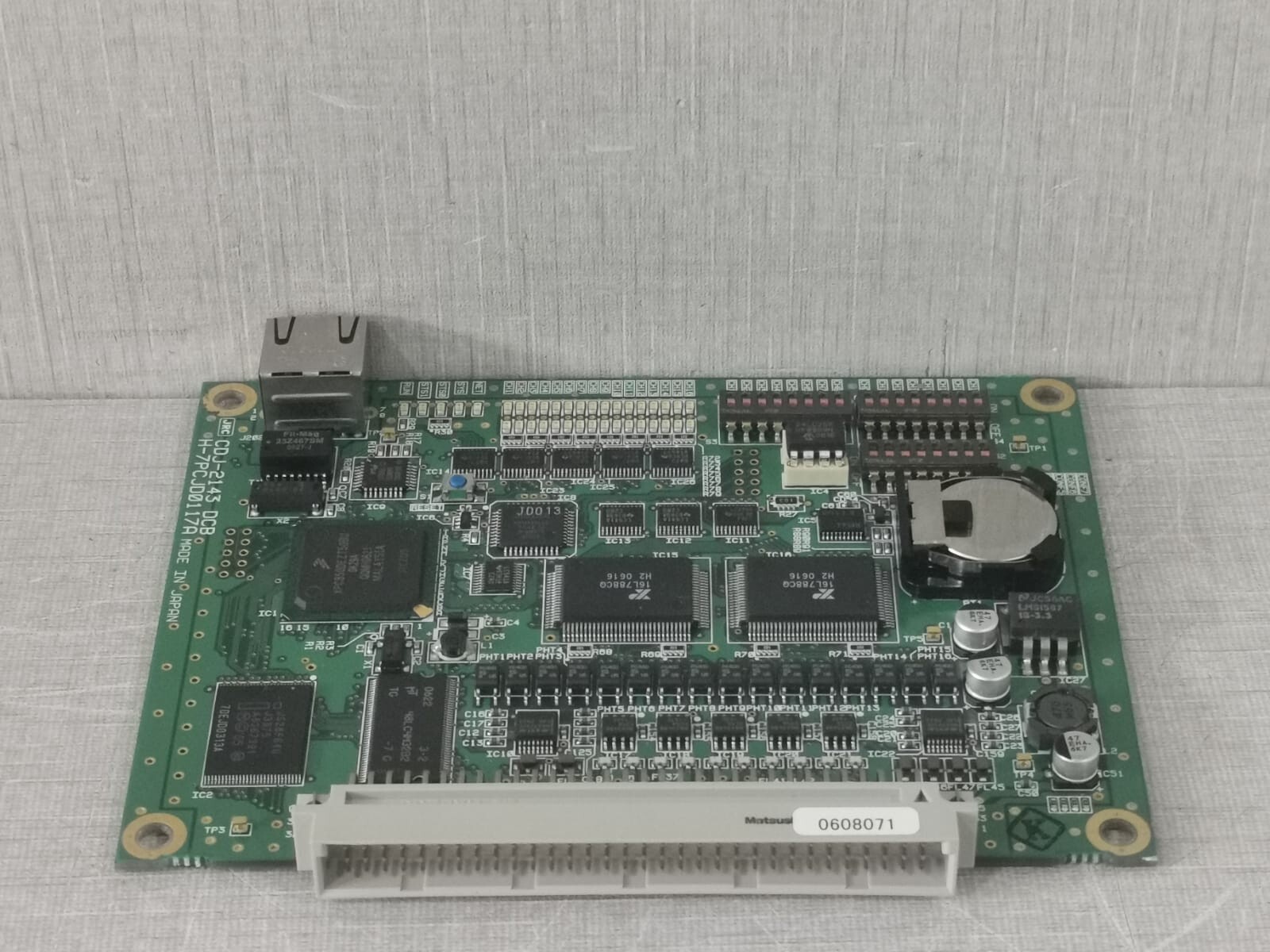 JRC H-7PCJD0117A JRC CDJ-2143 DCB H-7PCJD0117A PCB BOARD - WITHOUT ORIGINAL BOX 4