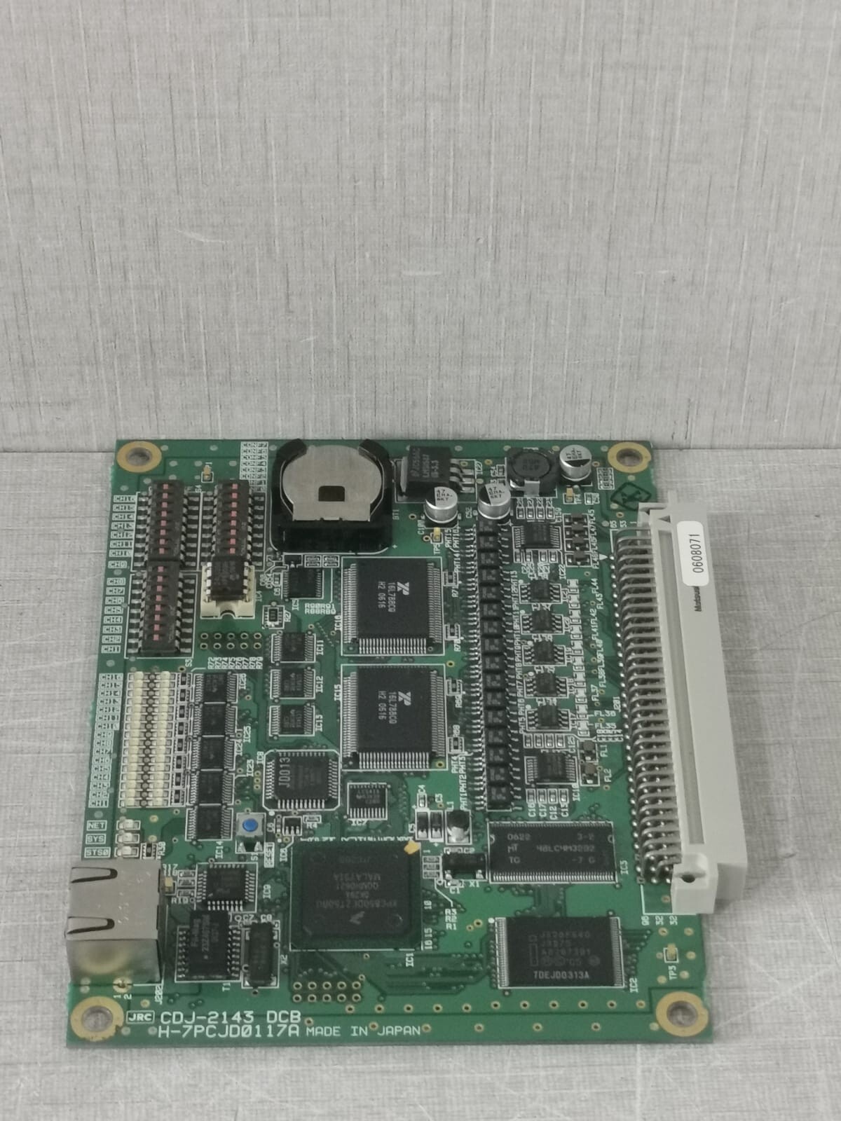 JRC H-7PCJD0117A JRC CDJ-2143 DCB H-7PCJD0117A PCB BOARD - WITHOUT ORIGINAL BOX 6