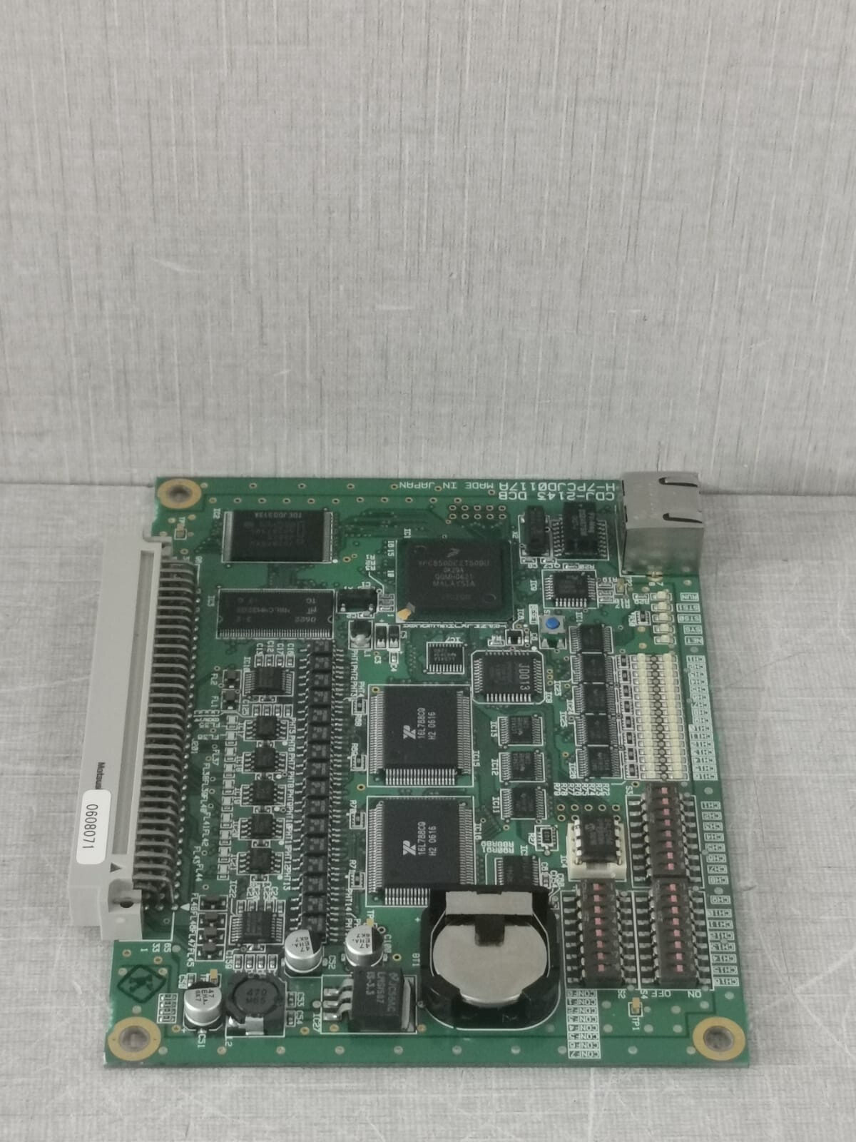 JRC H-7PCJD0117A JRC CDJ-2143 DCB H-7PCJD0117A PCB BOARD - WITHOUT ORIGINAL BOX 7