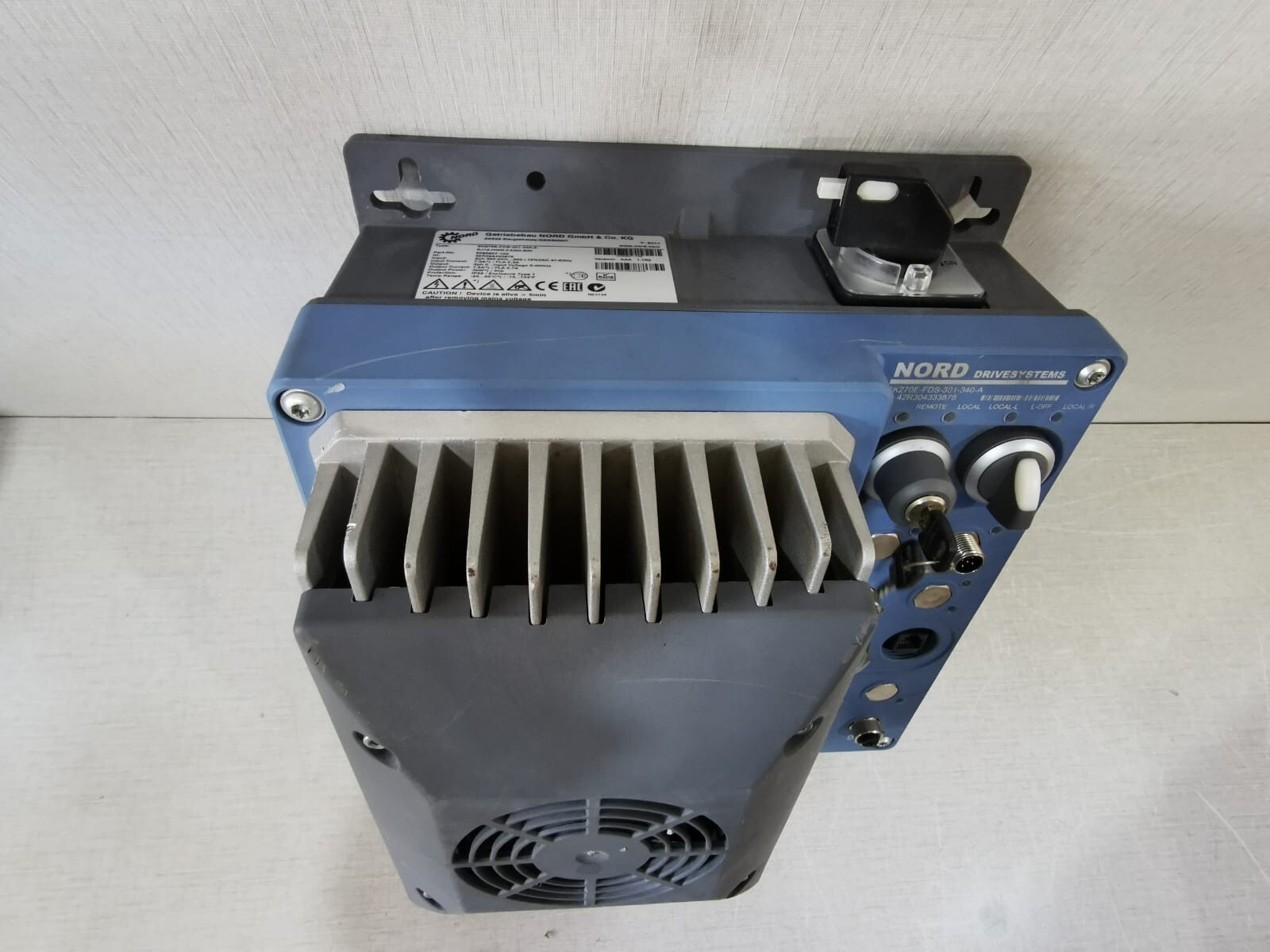 NORD Drive Systems 5060807-100 NORD Drive Systems SK270E-FDS-301-340-A Nord Frequency Inverter P/n: 5060807-100 7