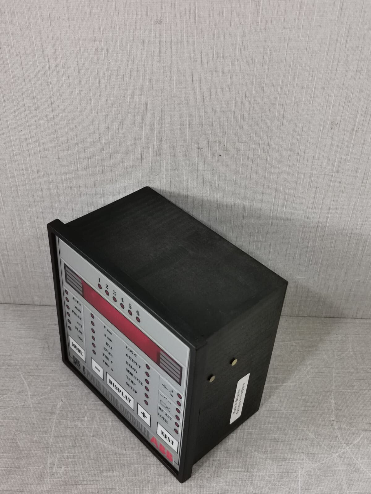 ABB 20.050.82225 ABB RVS 6 /20.050.82225 POWER FACTOR CONTROLLER 100-120V 50-60HZ 5