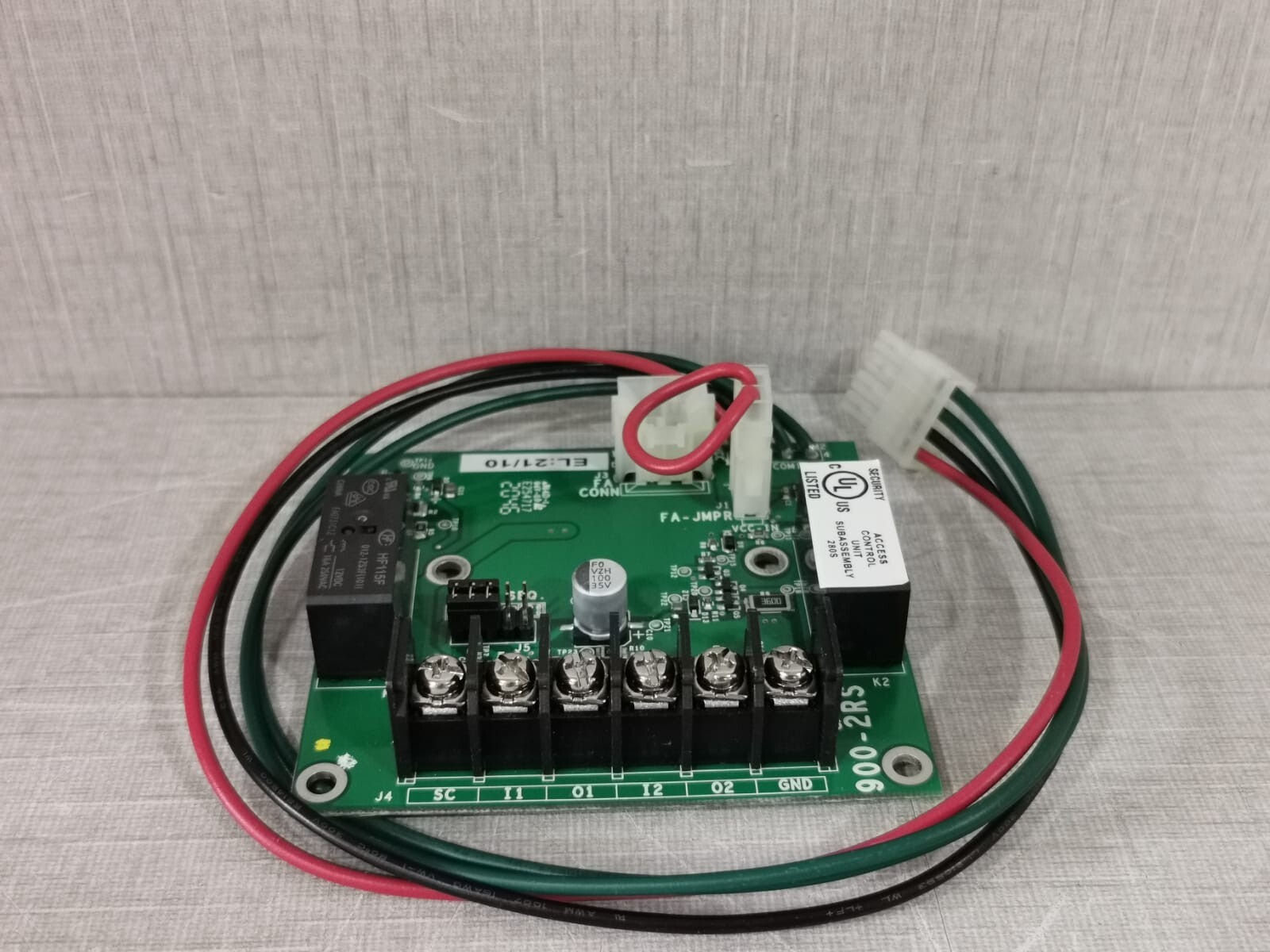VON DUPRIN 900-2RS VON DUPRIN 900-2RS 2 RELAY OUTPUT PCB BOARD 8