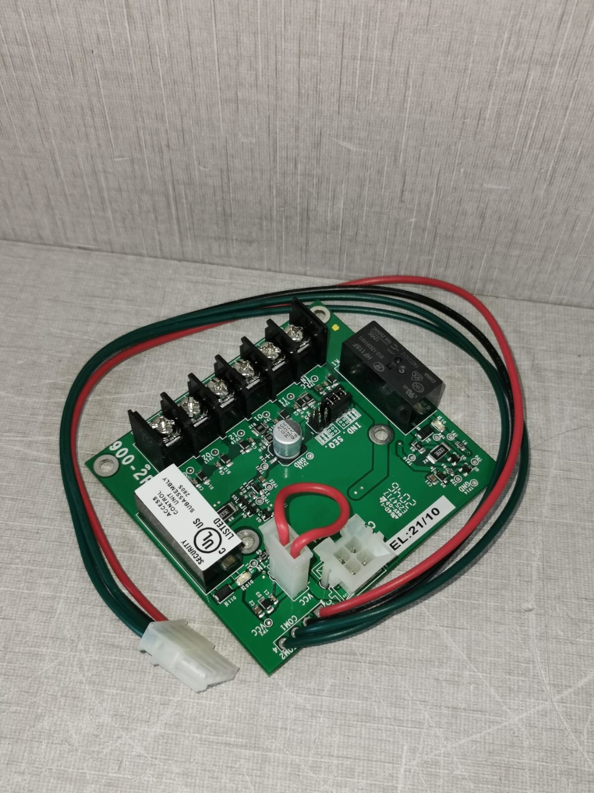 VON DUPRIN 900-2RS VON DUPRIN 900-2RS 2 RELAY OUTPUT PCB BOARD 9