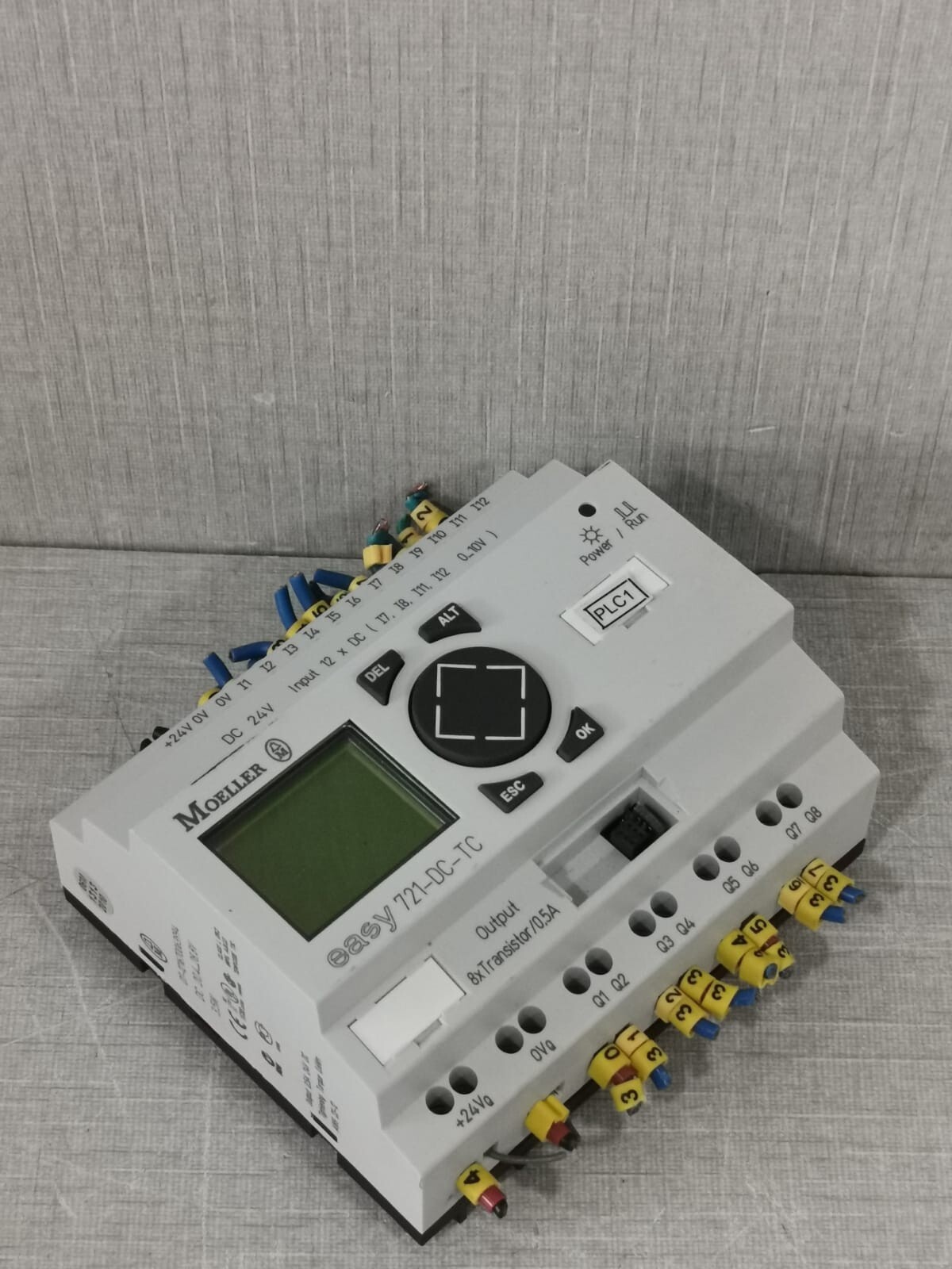 Eaton EASY721-DC-TC Moeller EASY721-DC-TC 24VDC Control Programmable Relay 3