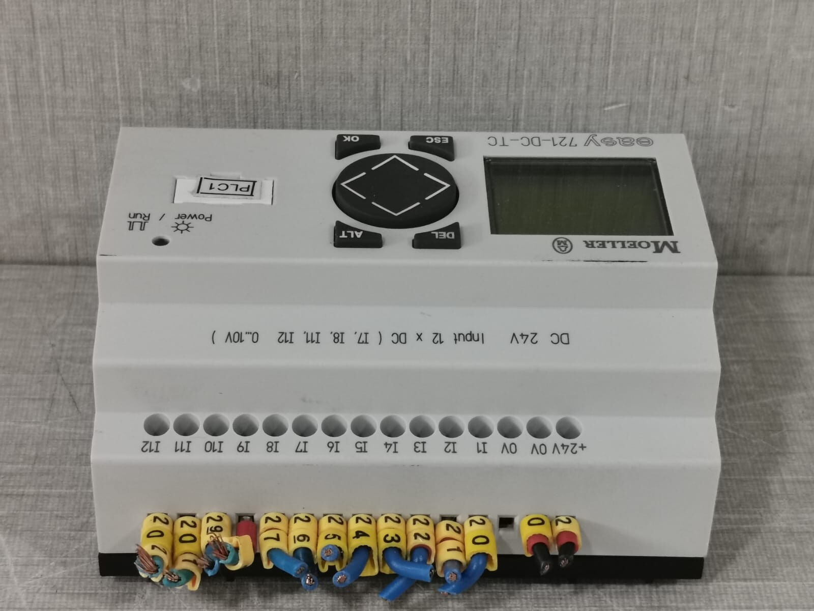 Eaton EASY721-DC-TC Moeller EASY721-DC-TC 24VDC Control Programmable Relay 8