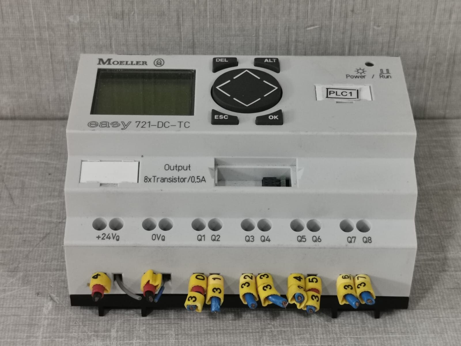Eaton EASY721-DC-TC Moeller EASY721-DC-TC 24VDC Control Programmable Relay 9