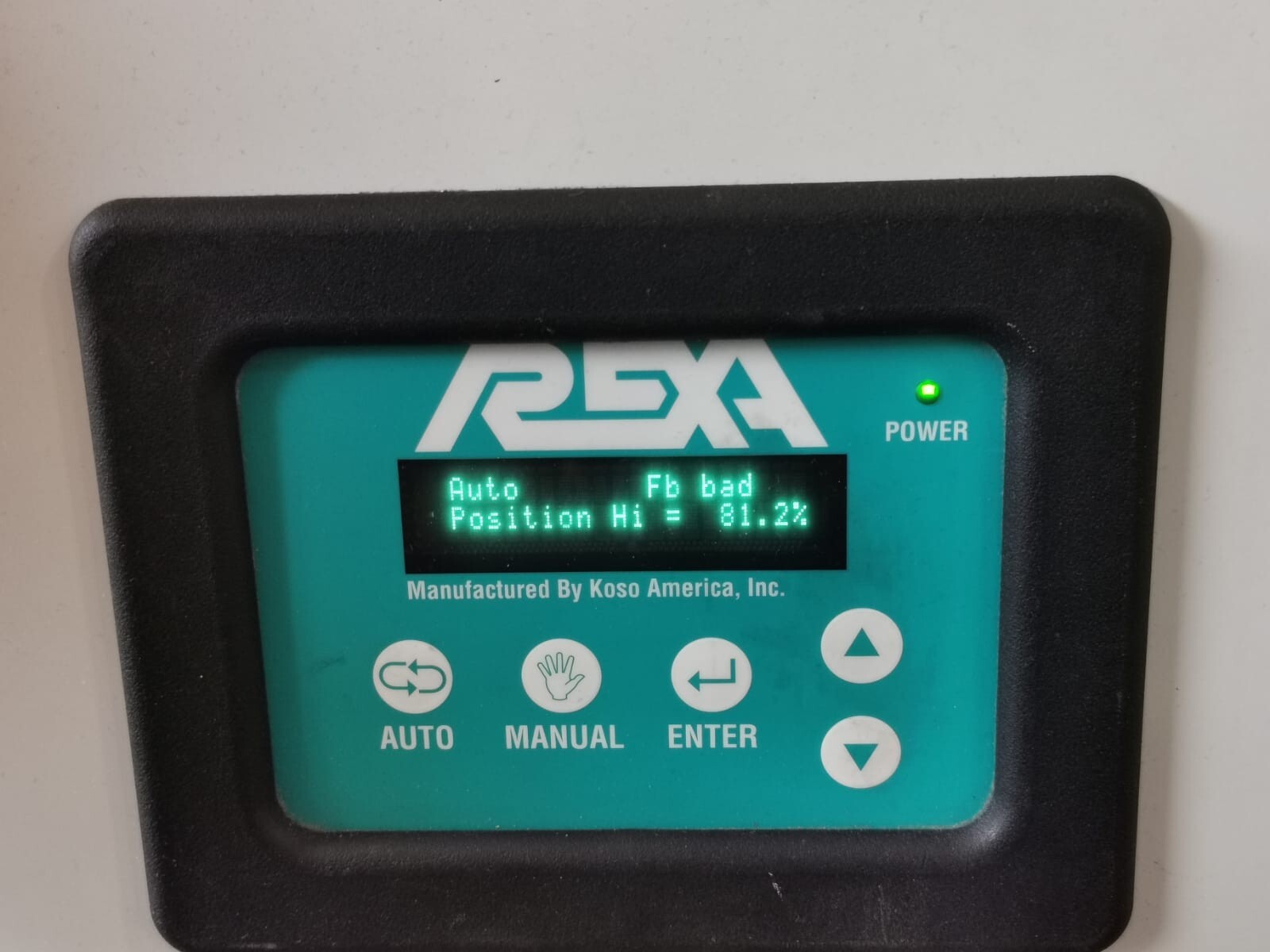 REXA X2R2500-90-B-PD REXA X2R2500-90-B-PD ACTUATOR POSITION CONTROLLER 4