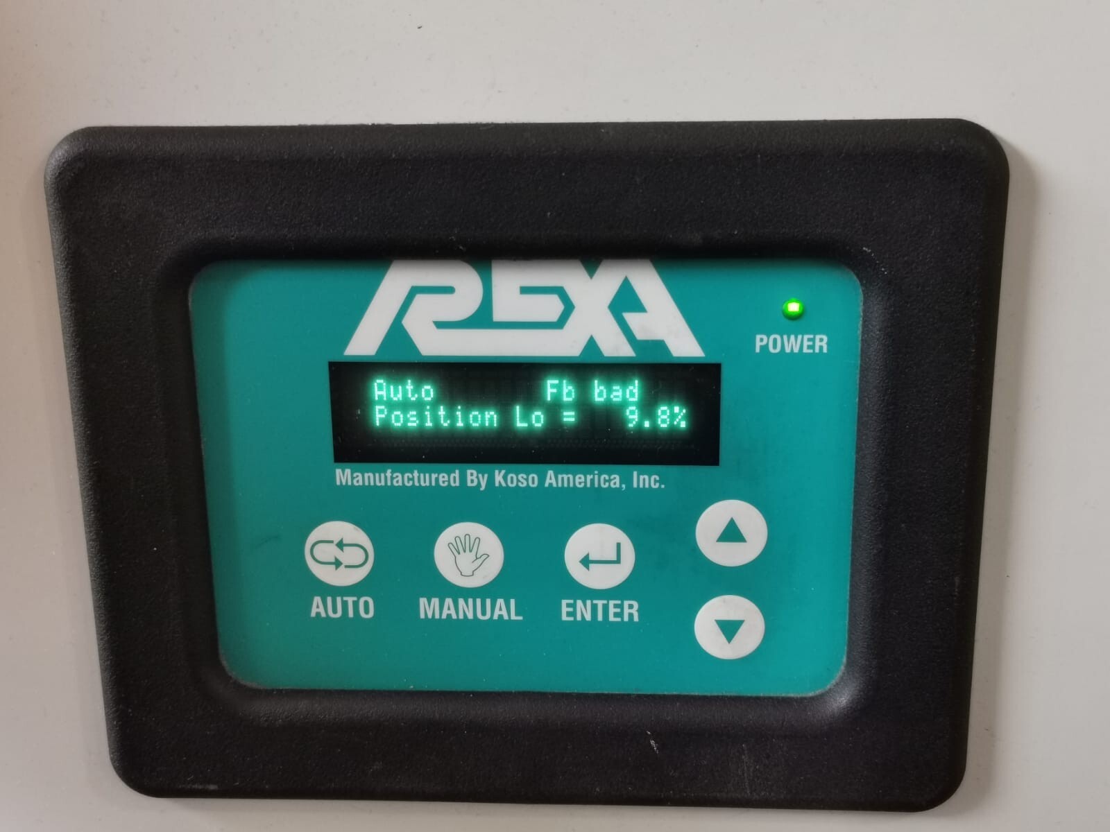 REXA X2R2500-90-B-PD REXA X2R2500-90-B-PD ACTUATOR POSITION CONTROLLER 7