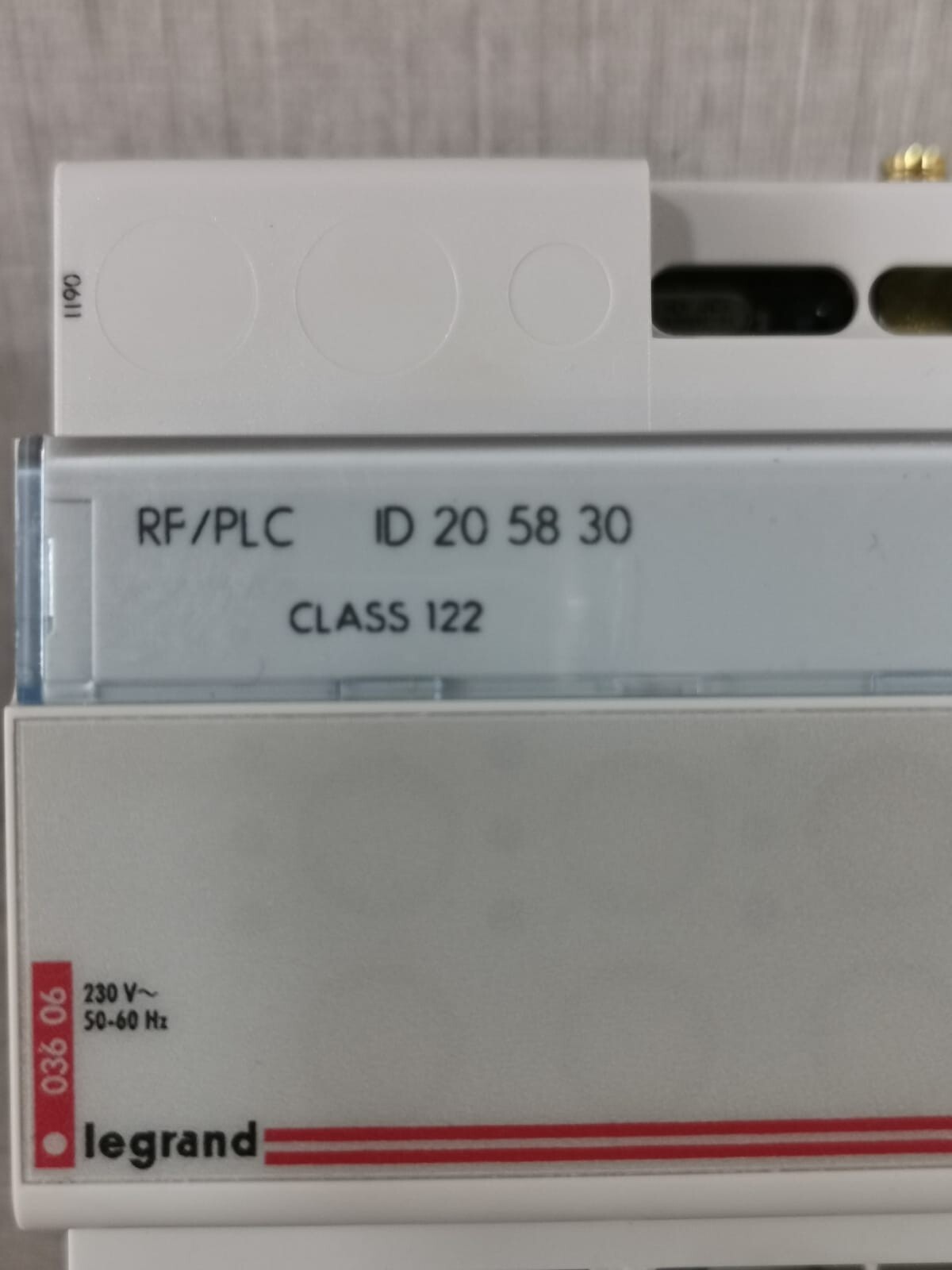 Legrand 036 06 LEGRAND 036 06 LEXIC SCALABLE RADIO INTERFACE 230V 50-60Hz 3