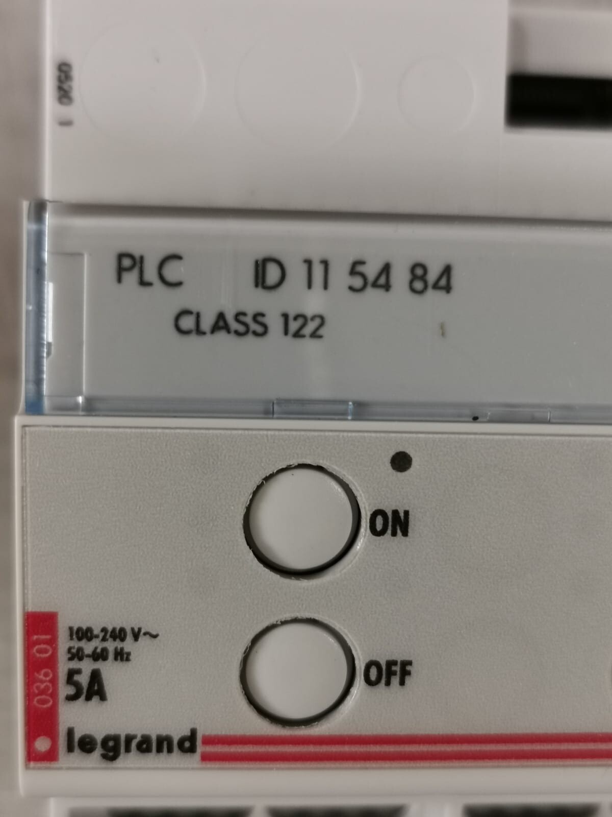 Legrand 036 01 LEGRAND 036 01 MODULAR REMOTE DIMMER 100-240V 5A 3