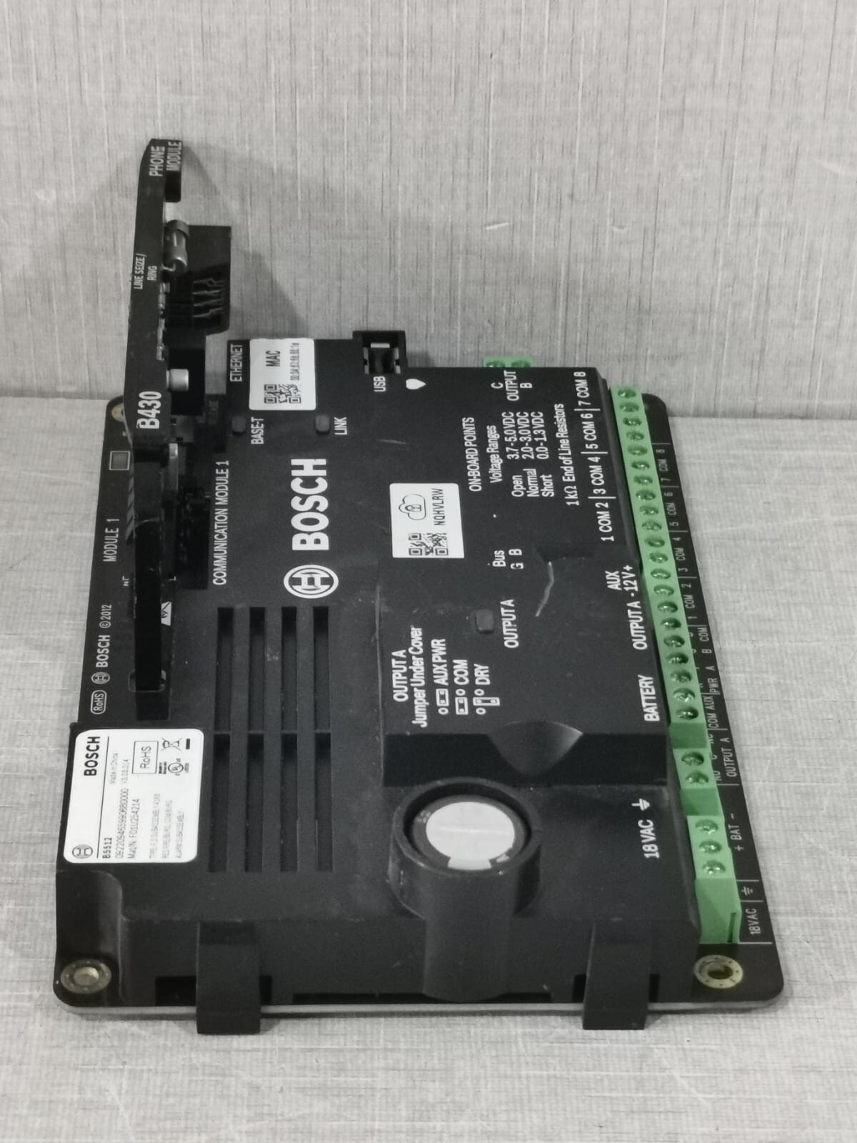 Bosch B5512 Bosch B5512 + B430 Security Alarm Control Panel Communicator V3.03.014 7