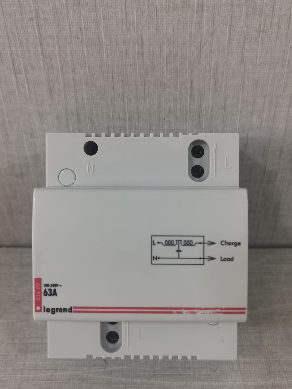 Legrand 036 09 LEGRAND 036 09 INPUT FILTER 100-240V 63A 2