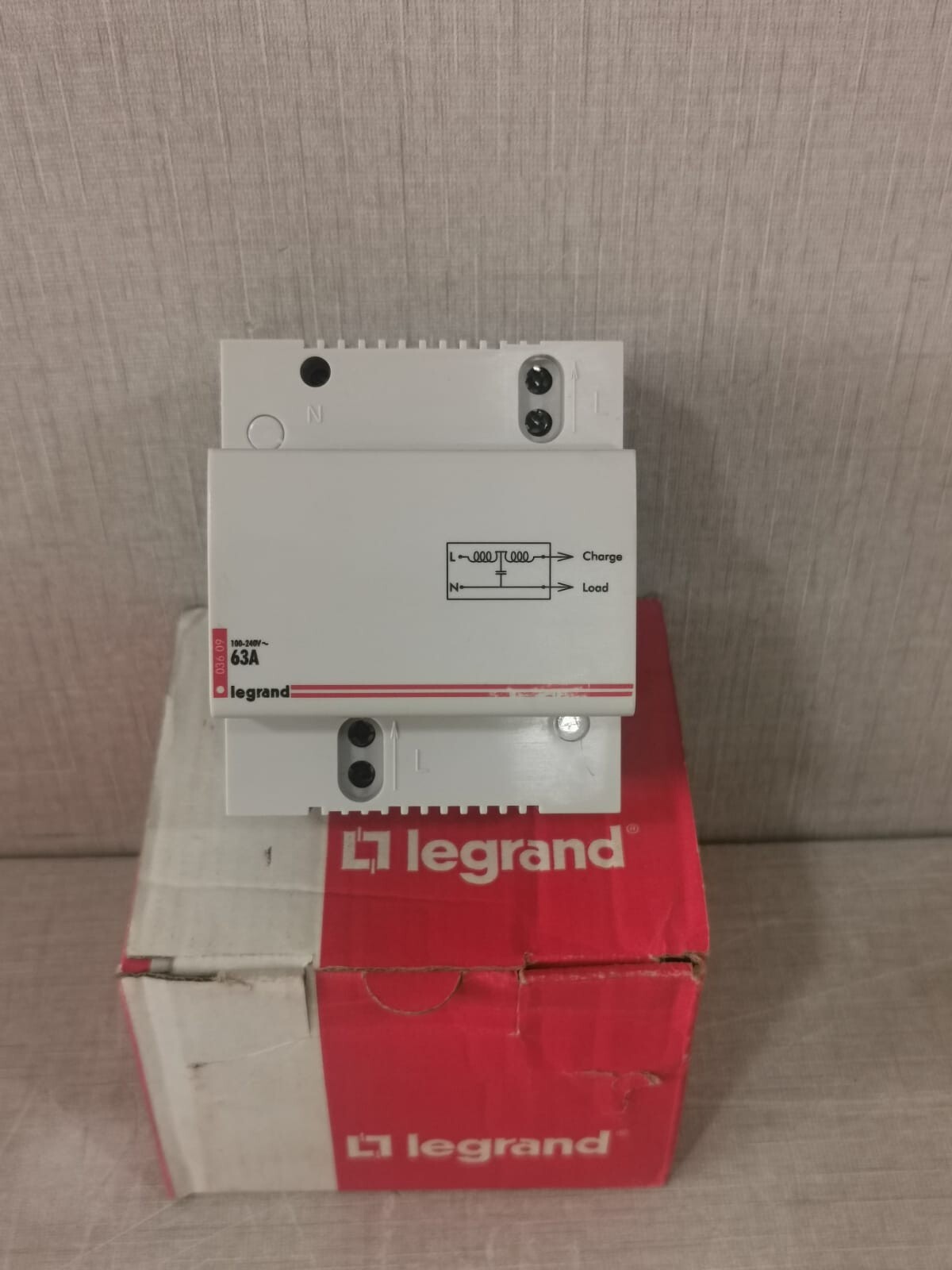 LEGRAND 036 09 INPUT FILTER 100-240V 63A