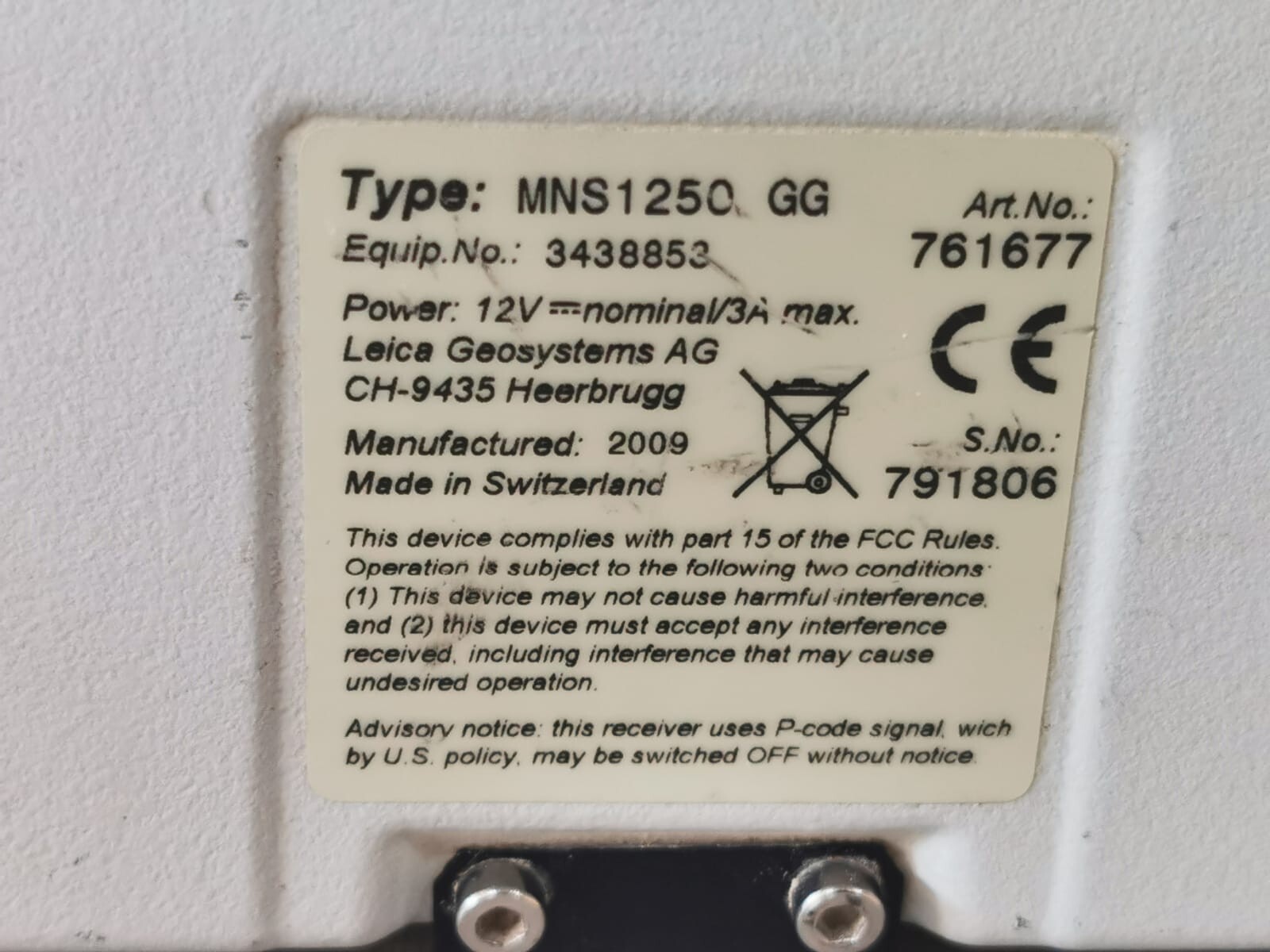 Leica MNS1250 LEICA MNS1250 GG Power Box 2
