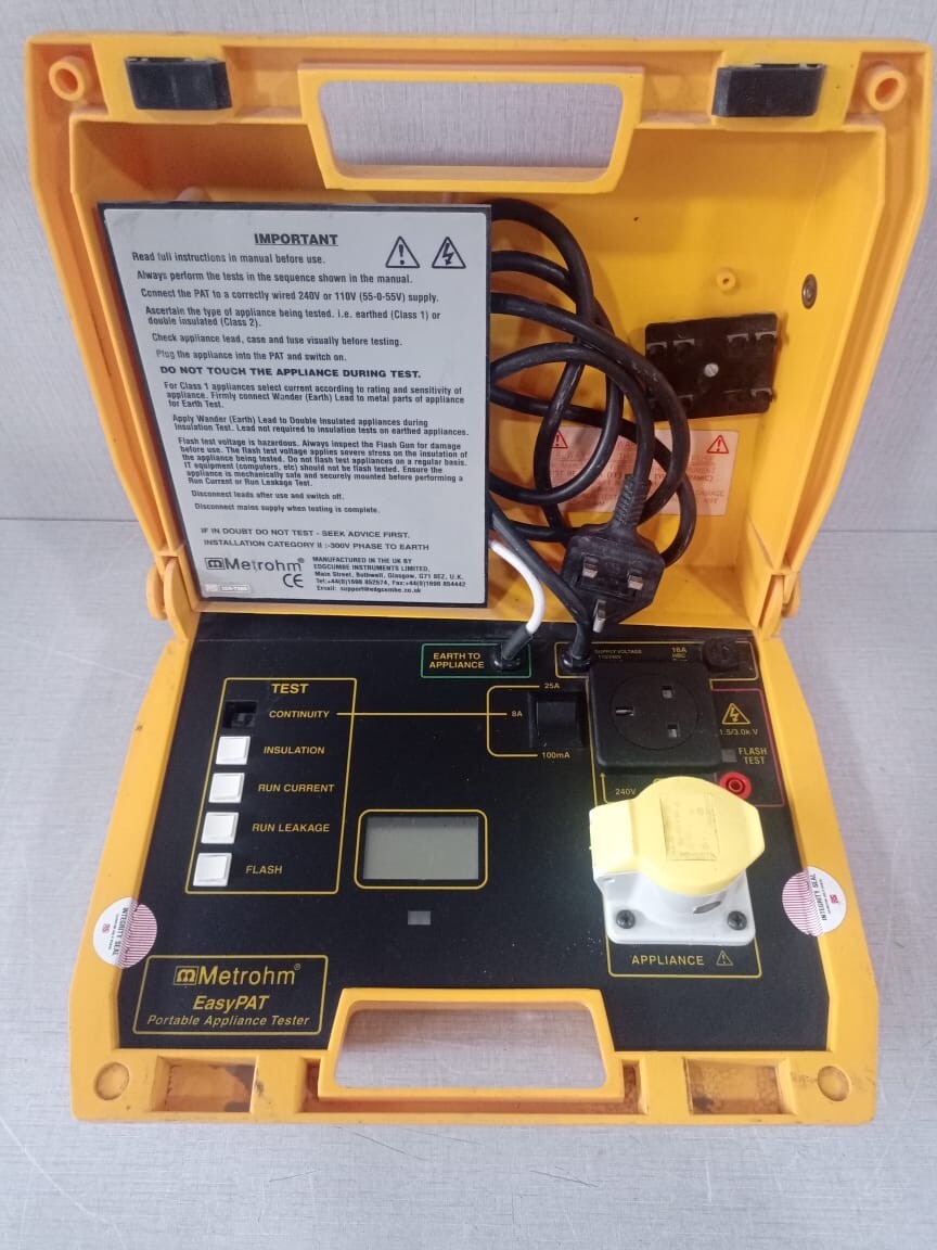 Metrohm Easypat (Portable Appliance Tester)