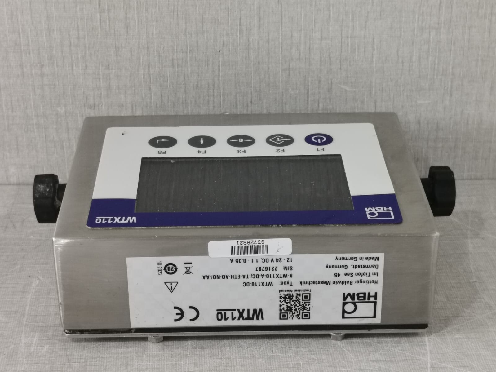 Digital WTX110-DC HBM WTX110 DIGITAL WEIGHING TERMINAL WTX110-DC 7
