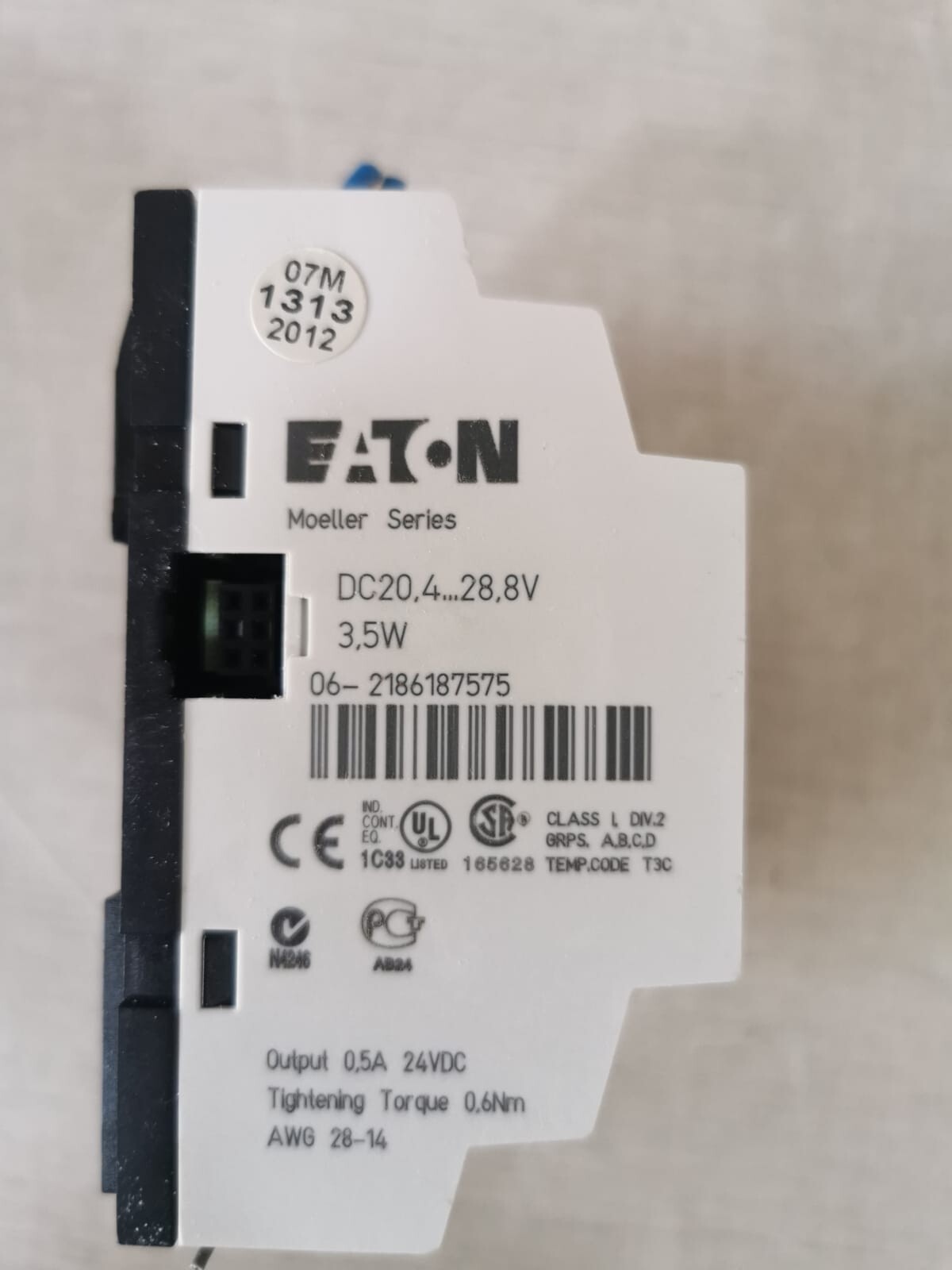 Eaton EASY620-DC-TE EATON EASY620-DC-TE PROGRAMMABLE RELAY 5