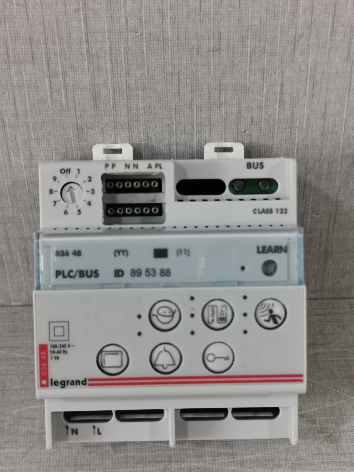 Legrand 036 48 LEGRAND 036 48 INTERFACE FOR 2-WIRE DOOR ENTRY PHONE 2