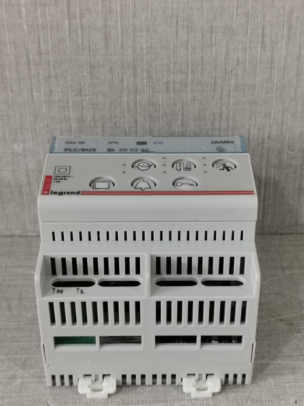 Legrand 036 48 LEGRAND 036 48 INTERFACE FOR 2-WIRE DOOR ENTRY PHONE 3