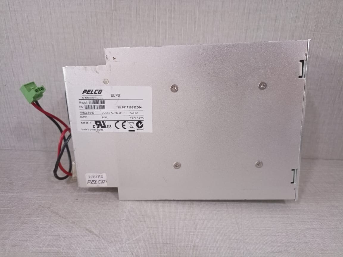 Pelco EUPS PELCO EUPS by Schneider Electric 9VDC 6.5A Ver.REV A 2