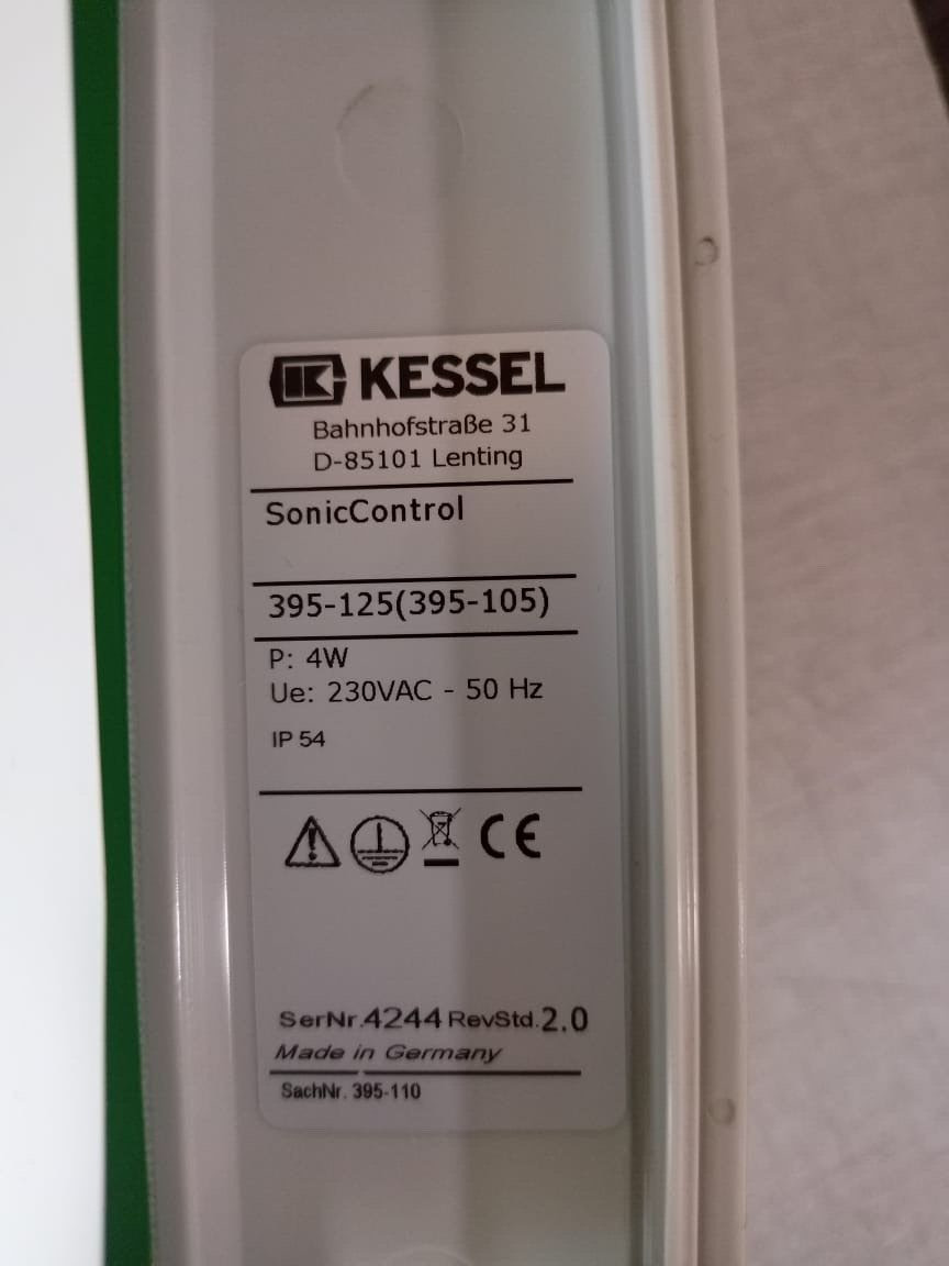 KESSEL 395-125 (395-105) KESSEL SonicControl, 395-125 (395-105) 4W, 230 VAC, 50Hz 3