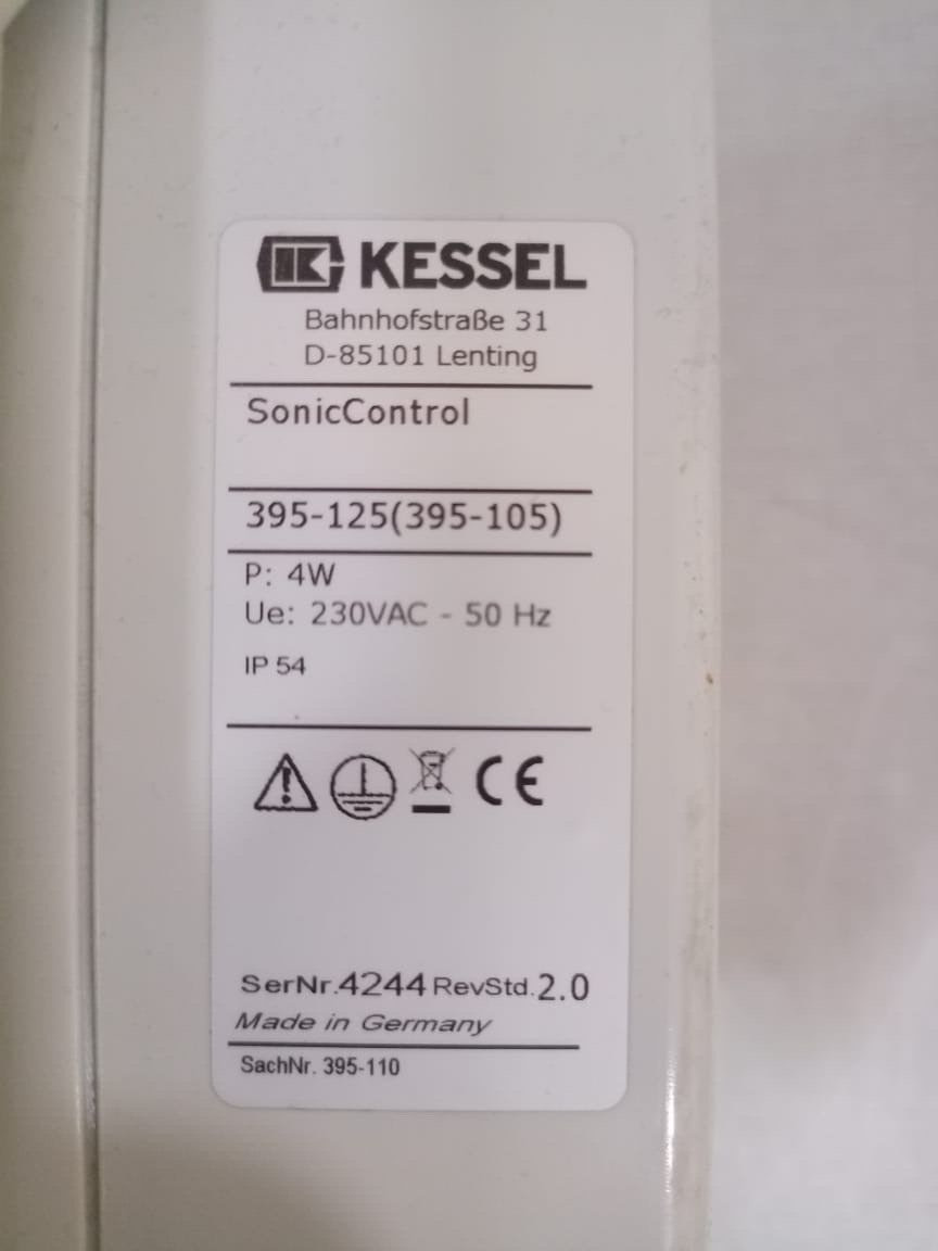 KESSEL 395-125 (395-105) KESSEL SonicControl, 395-125 (395-105) 4W, 230 VAC, 50Hz 10