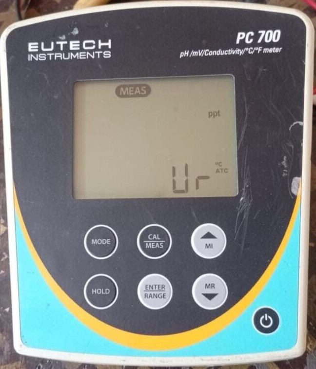 EUTECH PC 700 Ph / Mv /CONDUCTIVITY /° C /° F METER 54x002606C