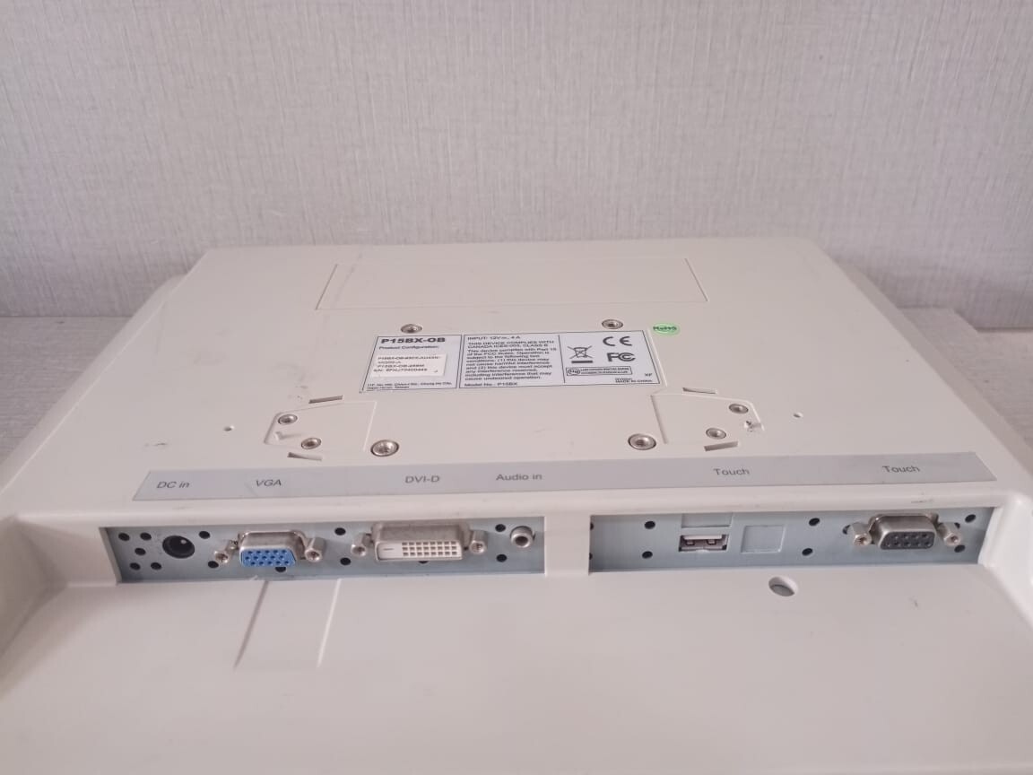 GVISION P15BX GVISION P15BX-OB / P15BX / P15BX-OB-93C2-AU43N-MQO2-A Touch Screen 12V 8