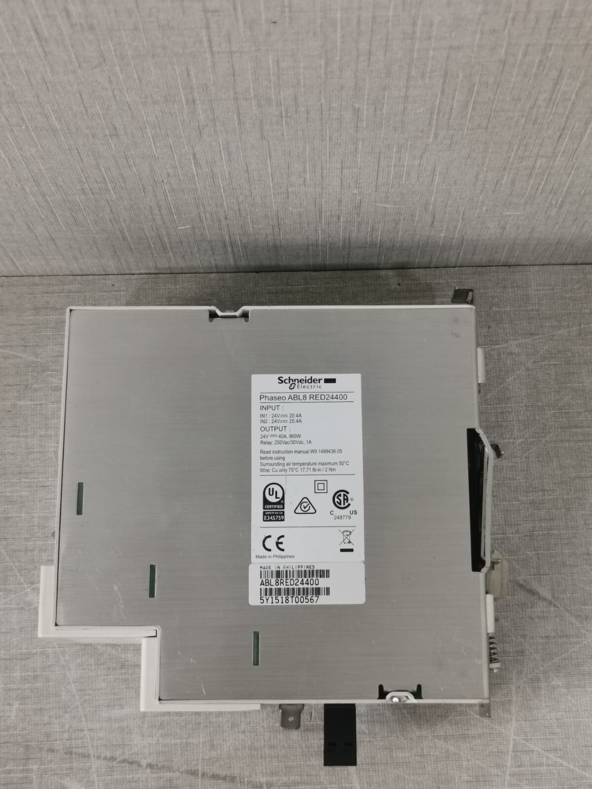 Schneider Electric ABL8RED24400 Schneider Electric ABL8RED24400 Switch Mode Power Supply 4