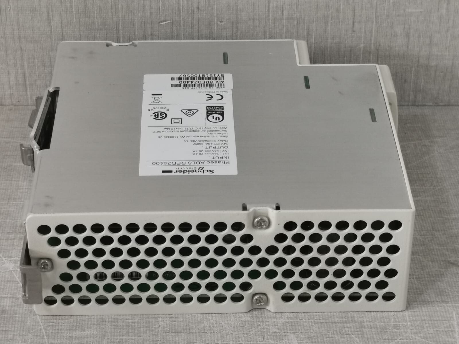 Schneider Electric ABL8RED24400 Schneider Electric ABL8RED24400 Switch Mode Power Supply 6