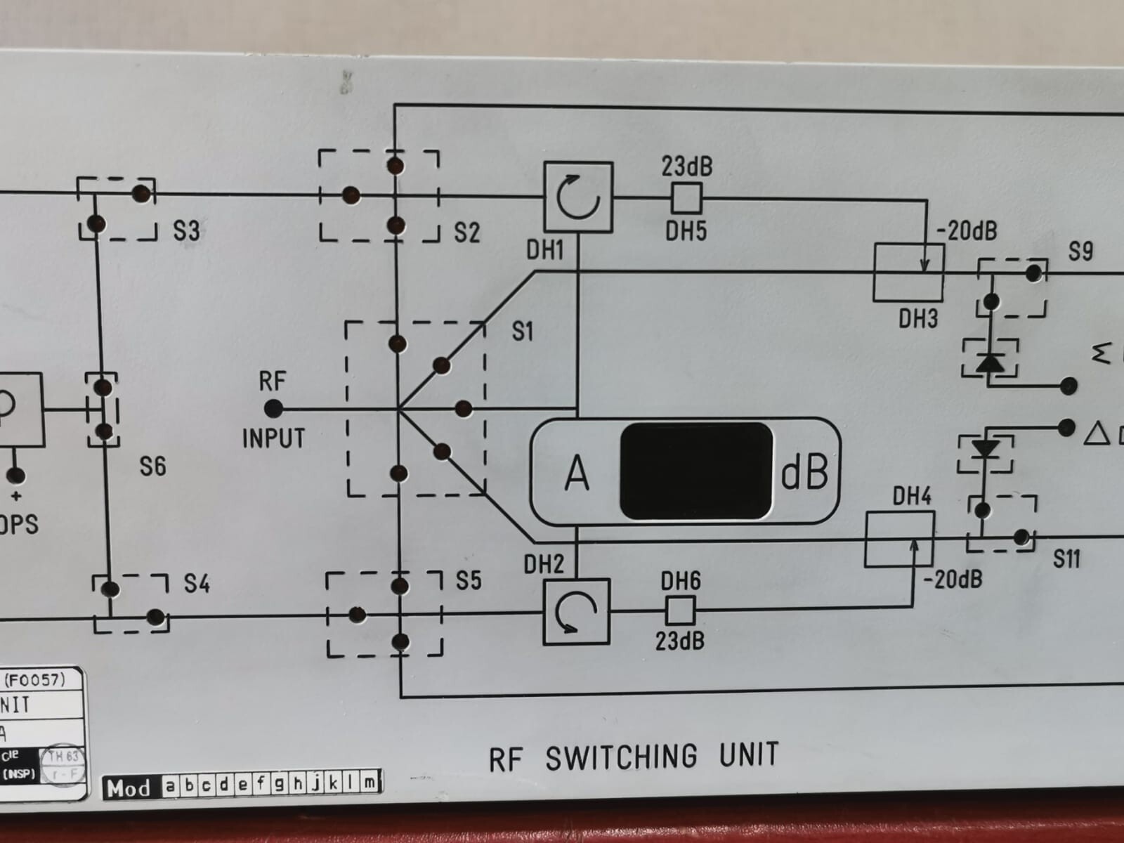 THOMSON-CSF 4681434A THOMSON-CSF RF Switching Unit P/n. 4681434A 3